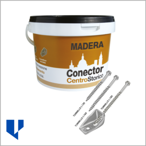 Conector Forjado madera